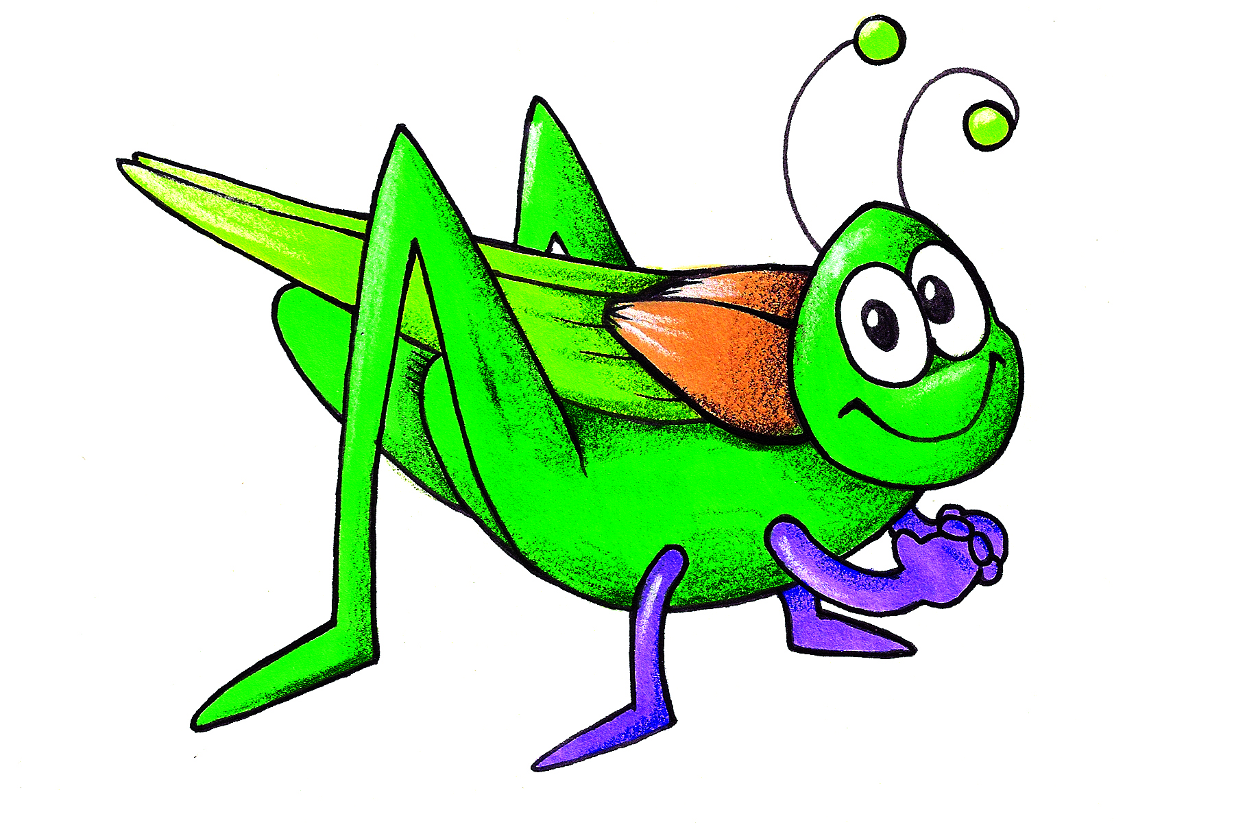 Free Cricket Insect Cartoon, Download Free Clip Art, Free