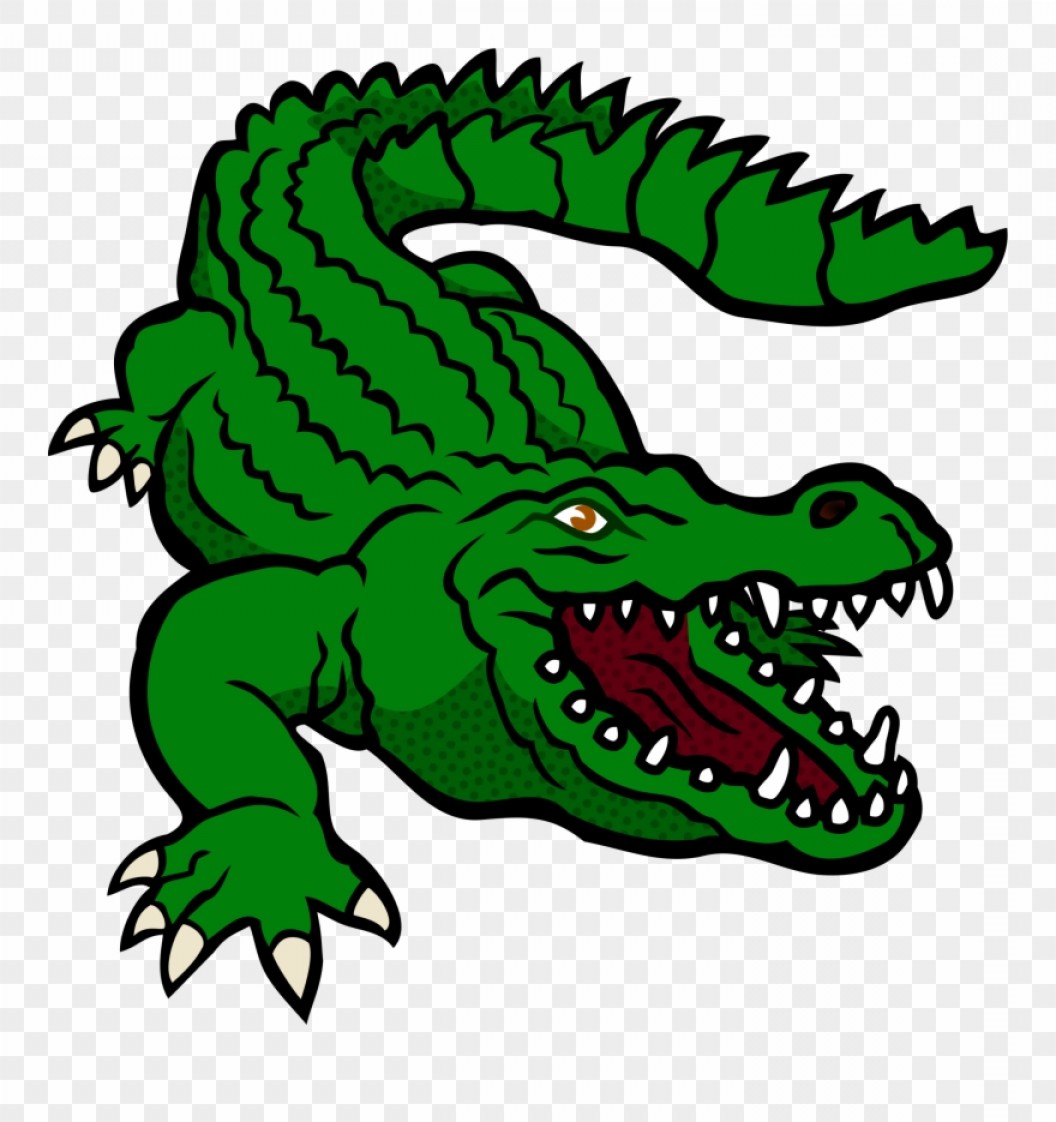 Txjjclipart crocodile coloured.