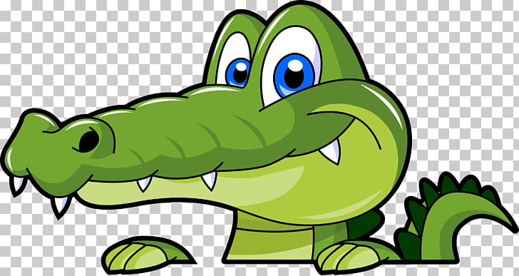 Alligator crocodile cartoon.