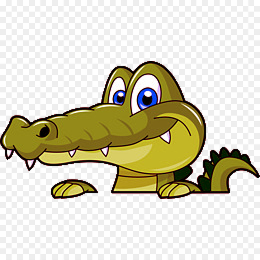 Alligators crocodile clip.