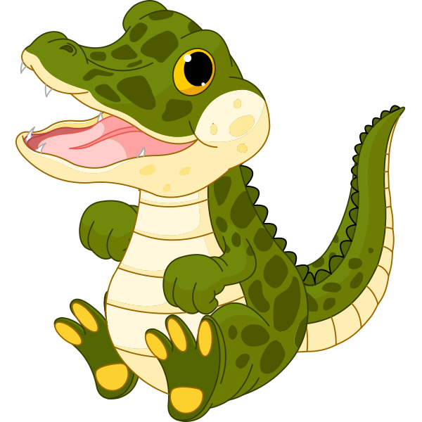 Little crocodile baby.