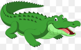 Crocodile png cartoon.