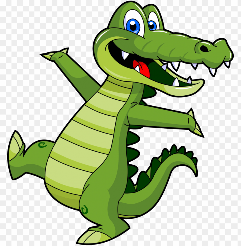Alligator png image.