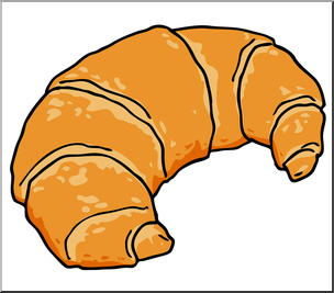 Clip art croissant.