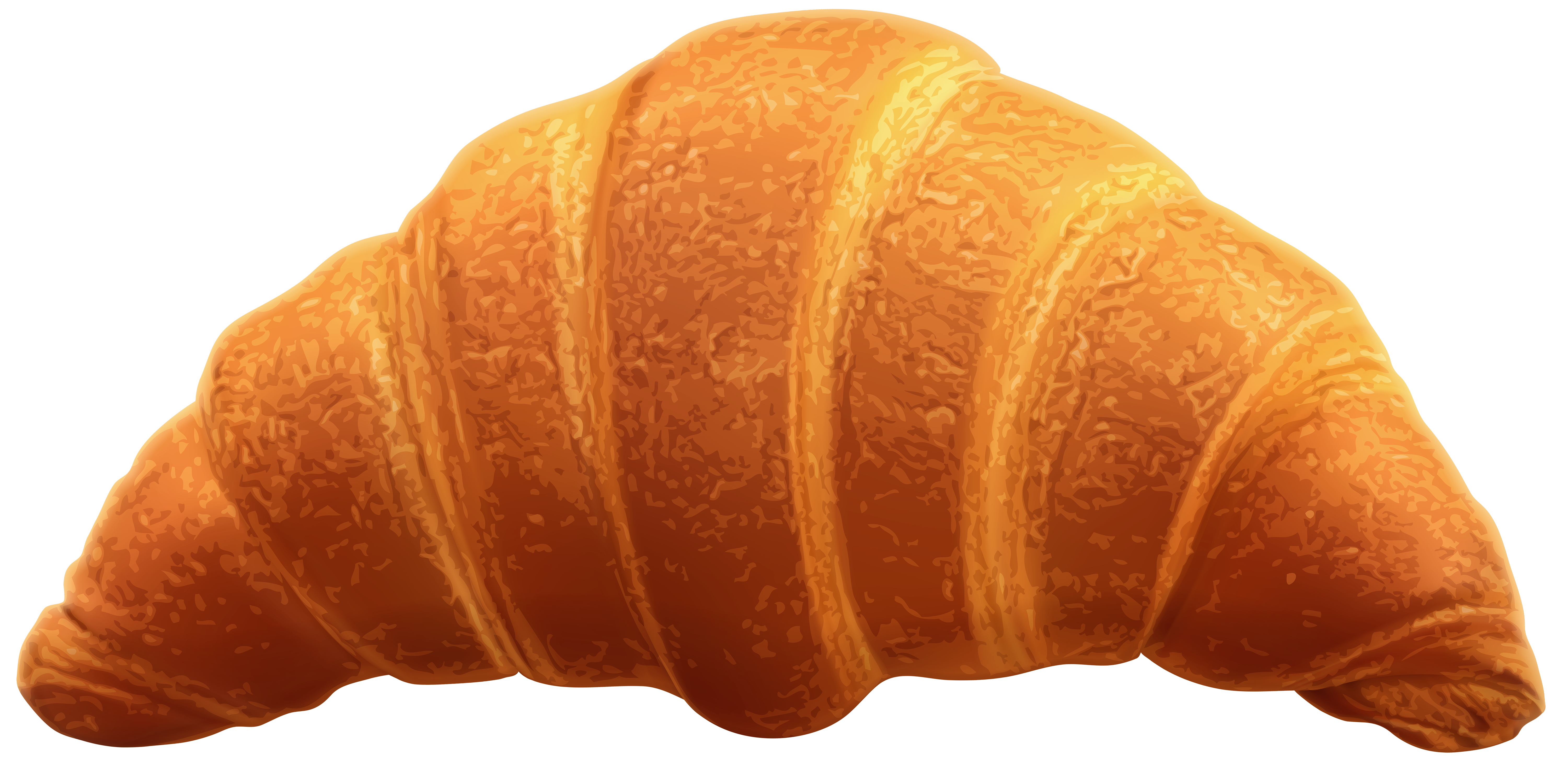 Croissant Transparent PNG Clip Art Image