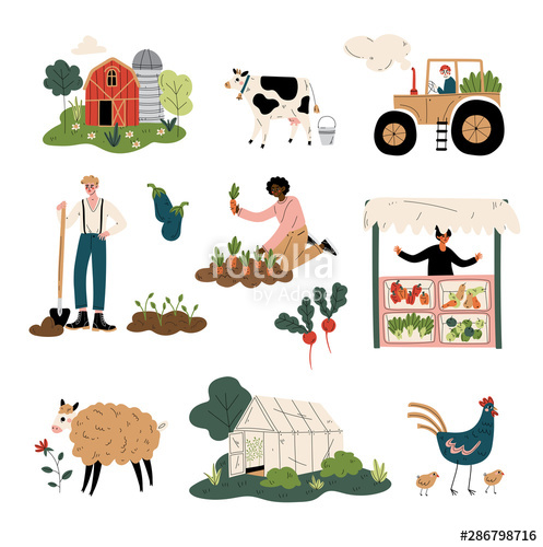 crops clipart gathering