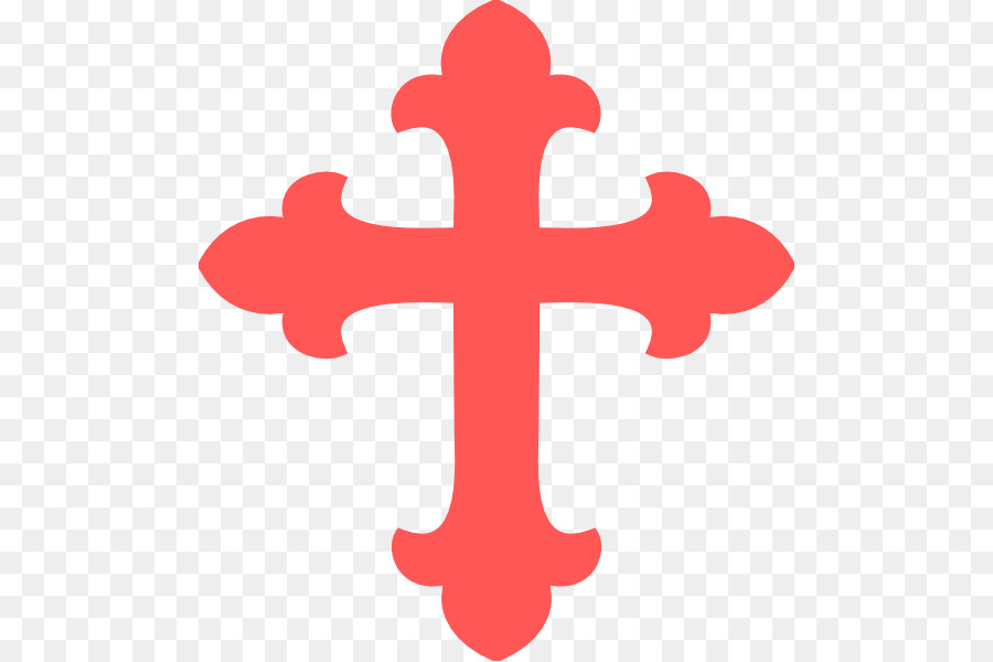 Cross symbol clipart.
