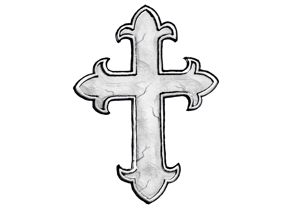 Roman catholic cross.