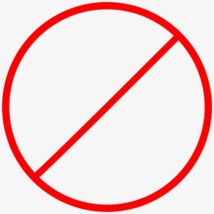 Clipart Of No, Sign No And Cross Sign Out
