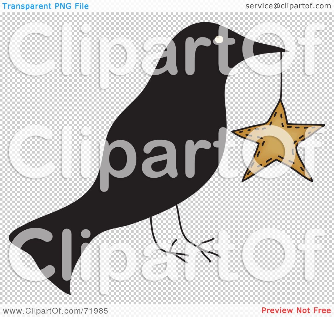 Printable Primitive Crow Patterns