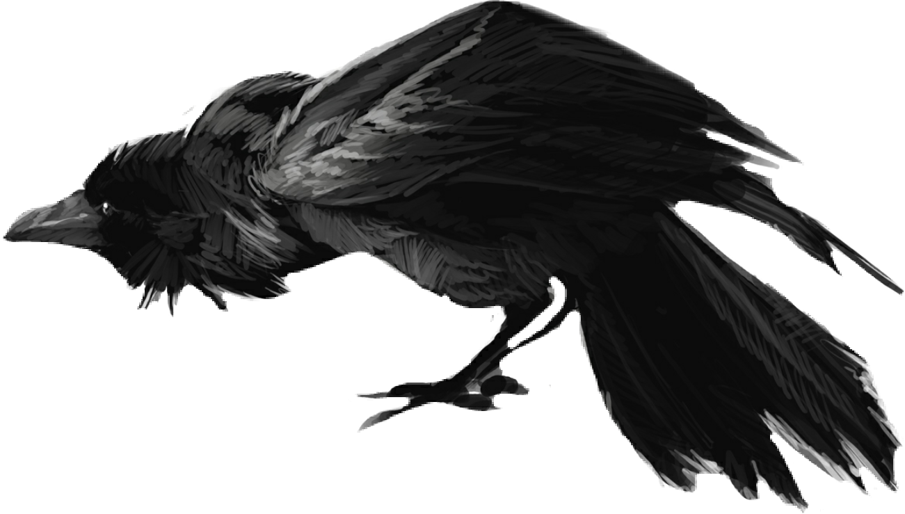 Crow clipart scary, Crow scary Transparent FREE for download