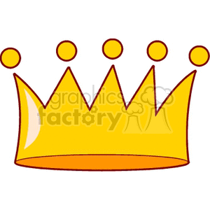 Cartoon crown clipart