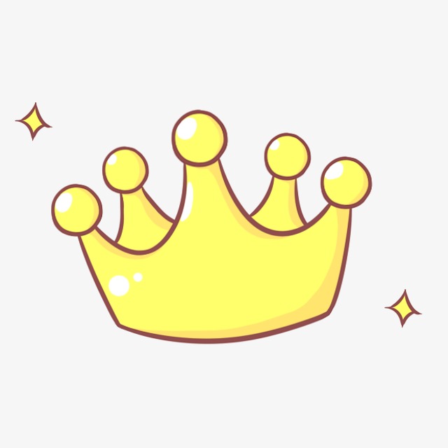 Download Free png Floating Cartoon Crown, Cartoon Clipart