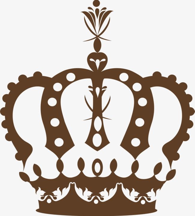 Hand Painted Brown Crown PNG, Clipart, An Crown, Arc