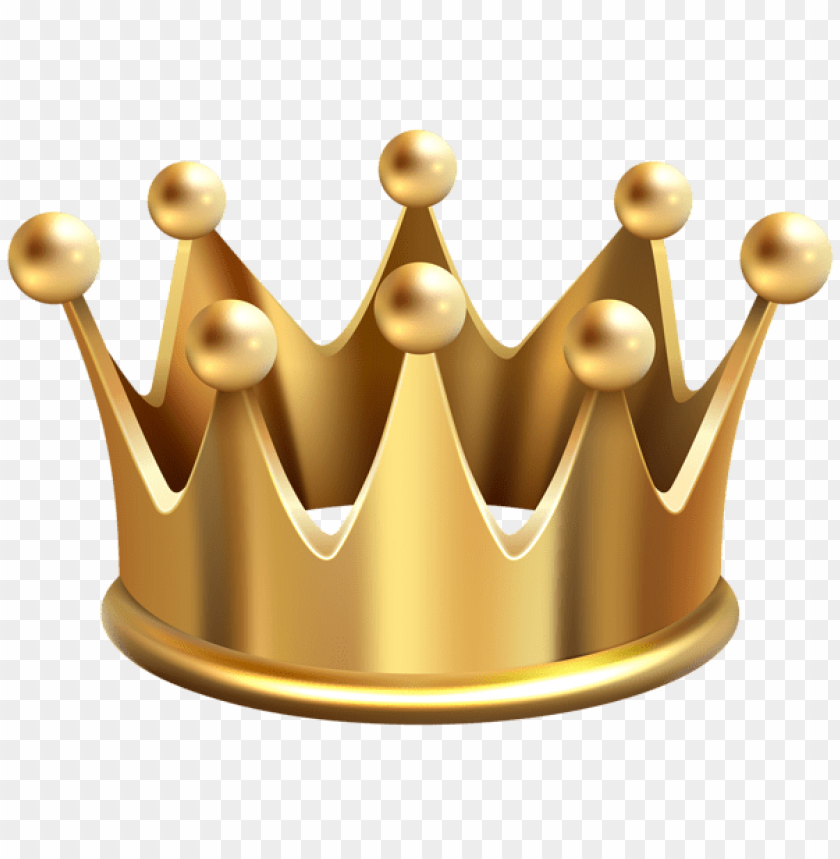 Download gold crown png