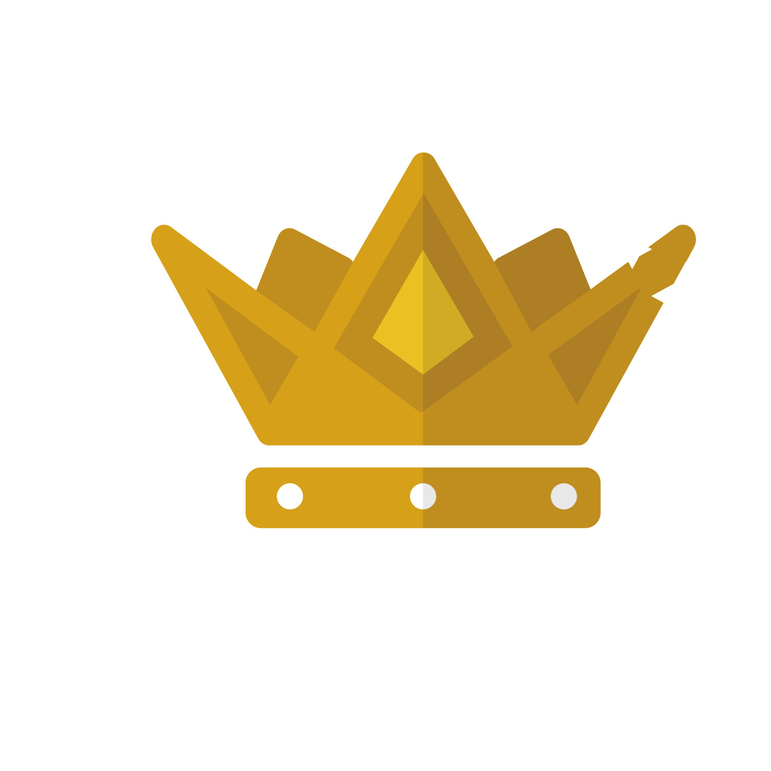 Cartoon queen crown.