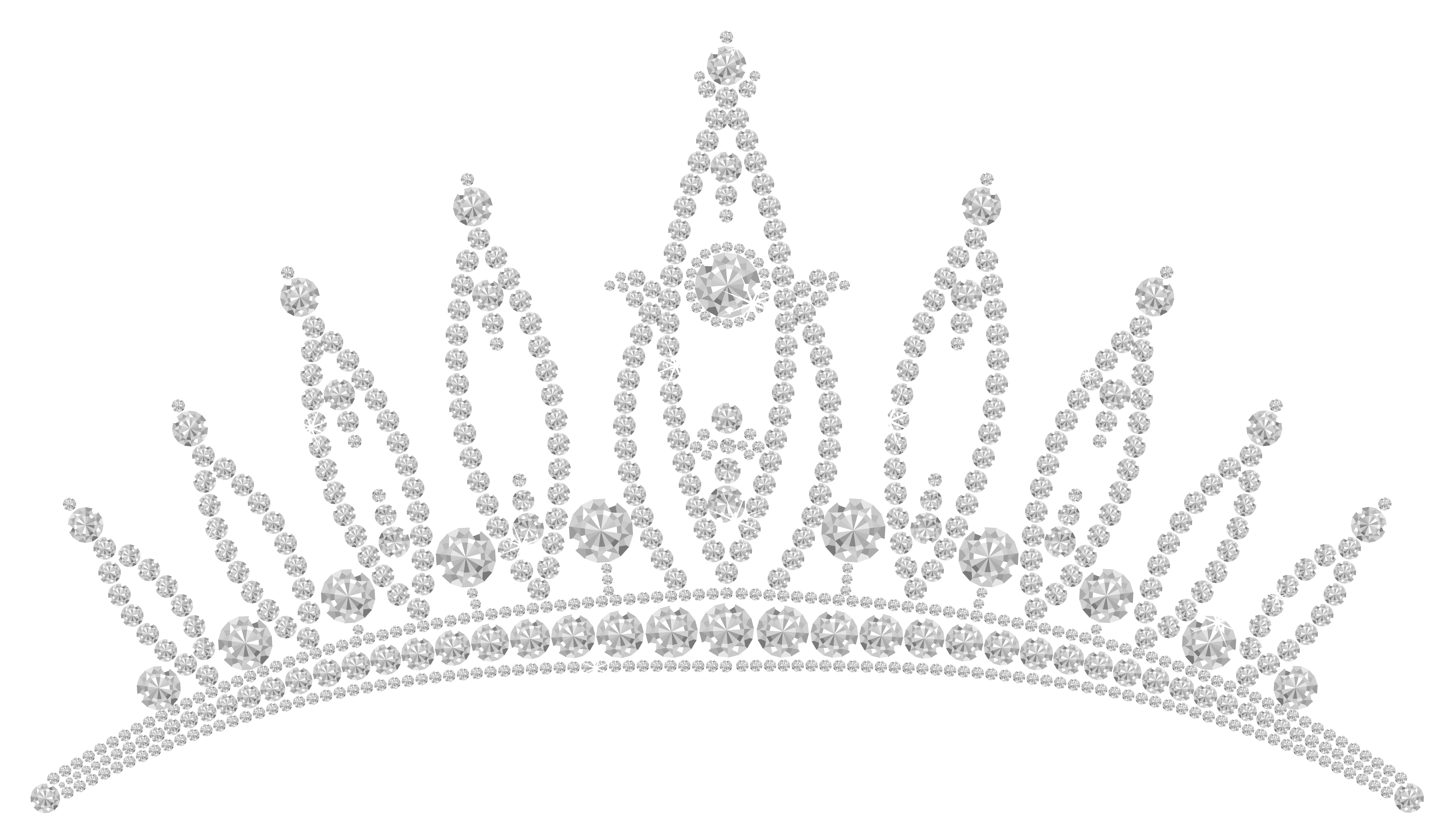 Tiara crown clip.