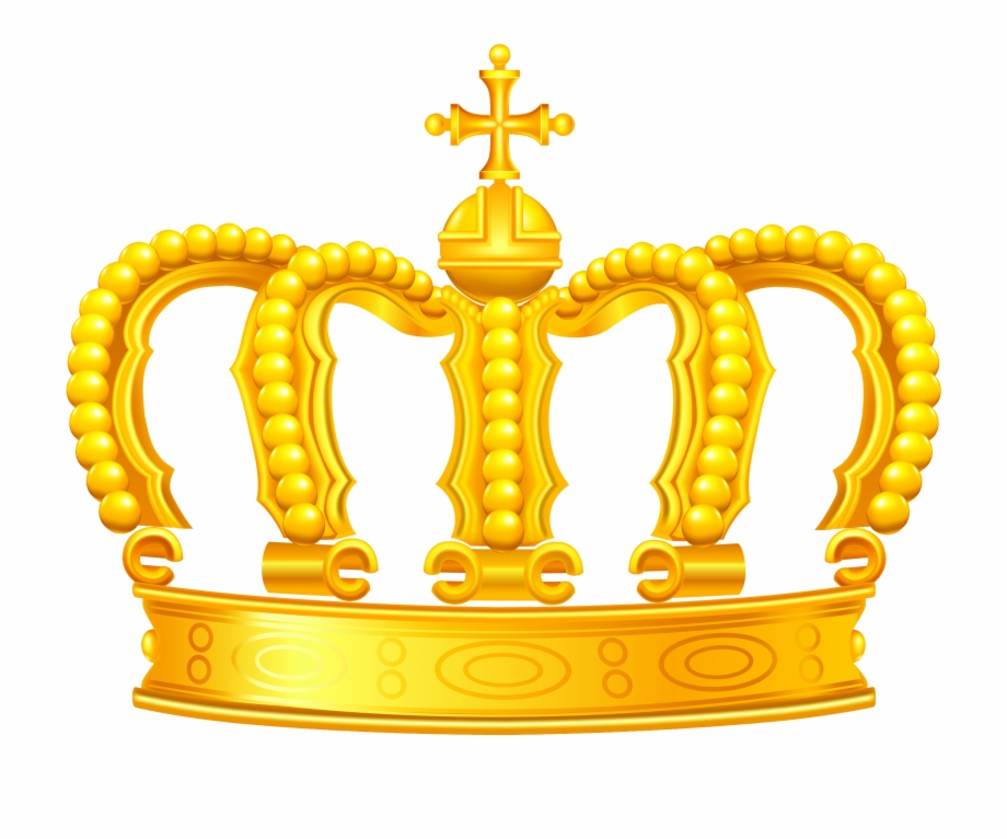 Gold crown clip.