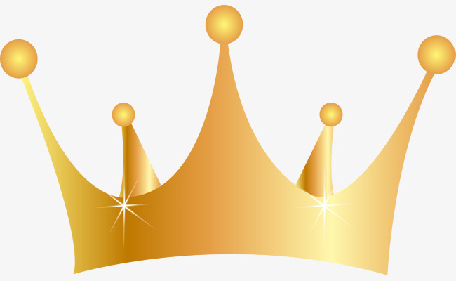 Gold crown clipart.