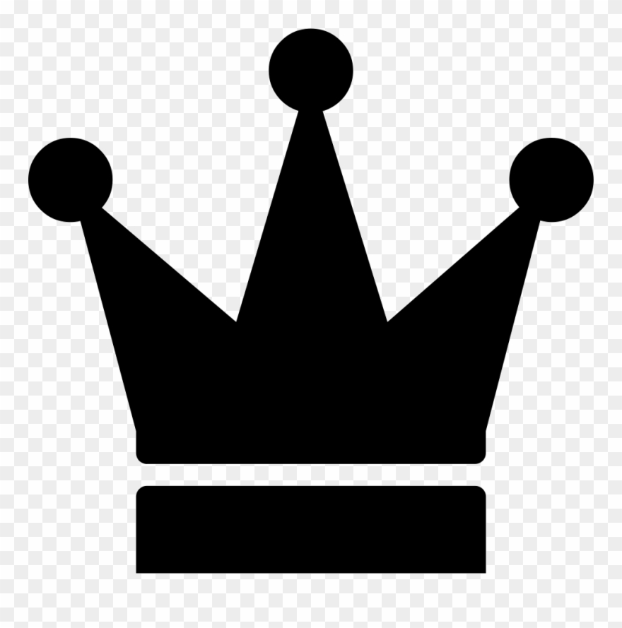 Crown silhouette png.