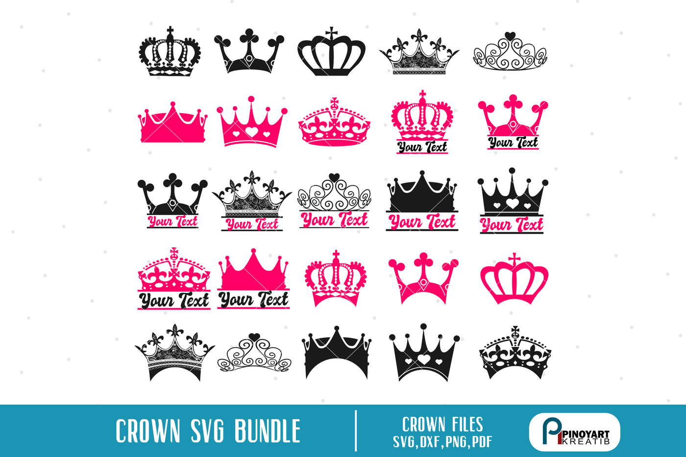 Crown svgcrown dxfcrown.