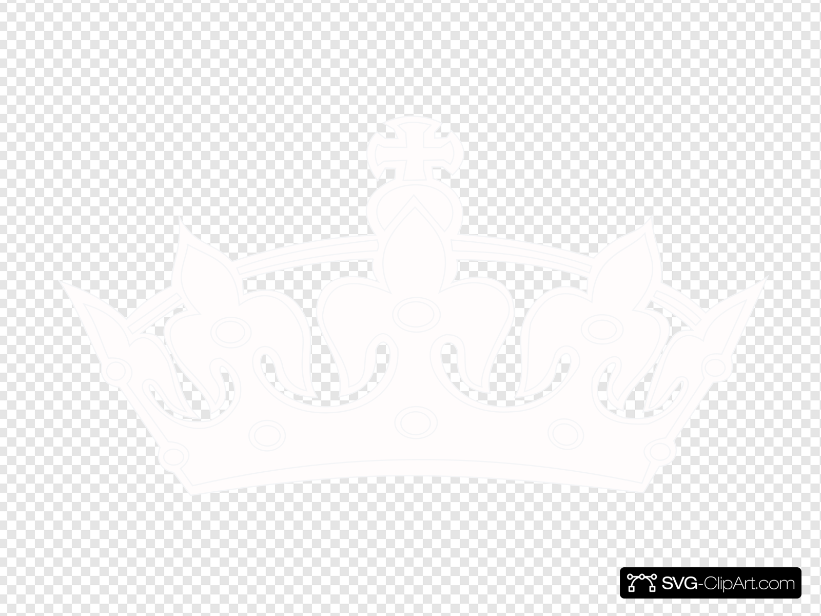 White Crown Clip art, Icon and SVG