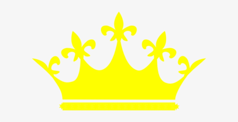 Crown clipart yellow.