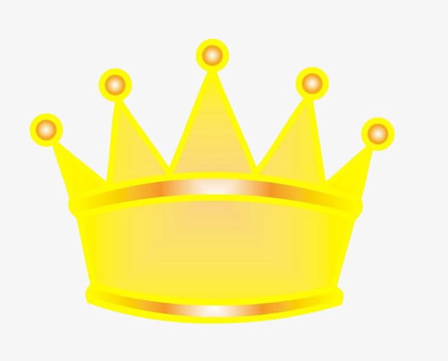 Yellow crown material.