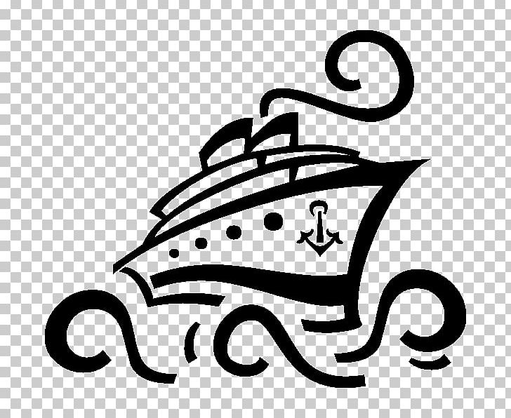 Cruise ship anchor.