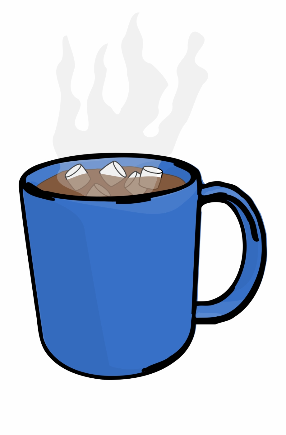 Hot chocolate mug.