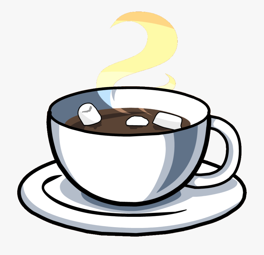 Teacup hot chocolate.