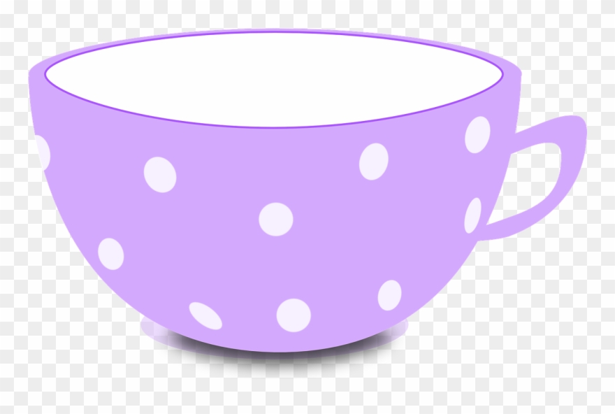 Drawn tea cup.