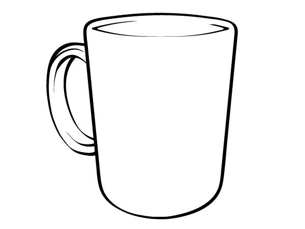 Free blank mug.