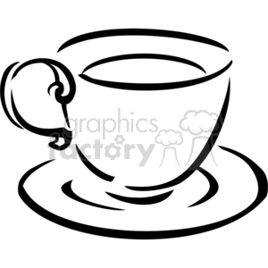 Cup outline clipart.