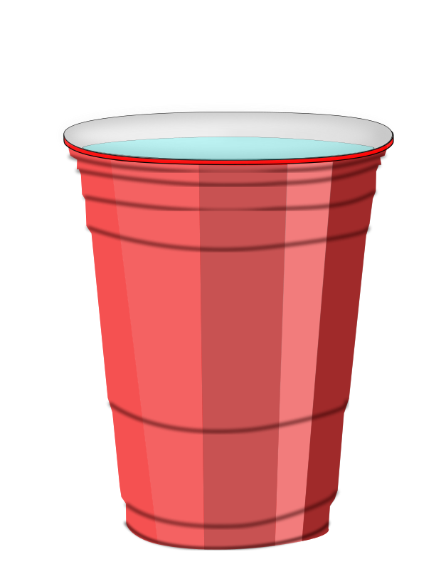 Red Plastic Cup Clipart