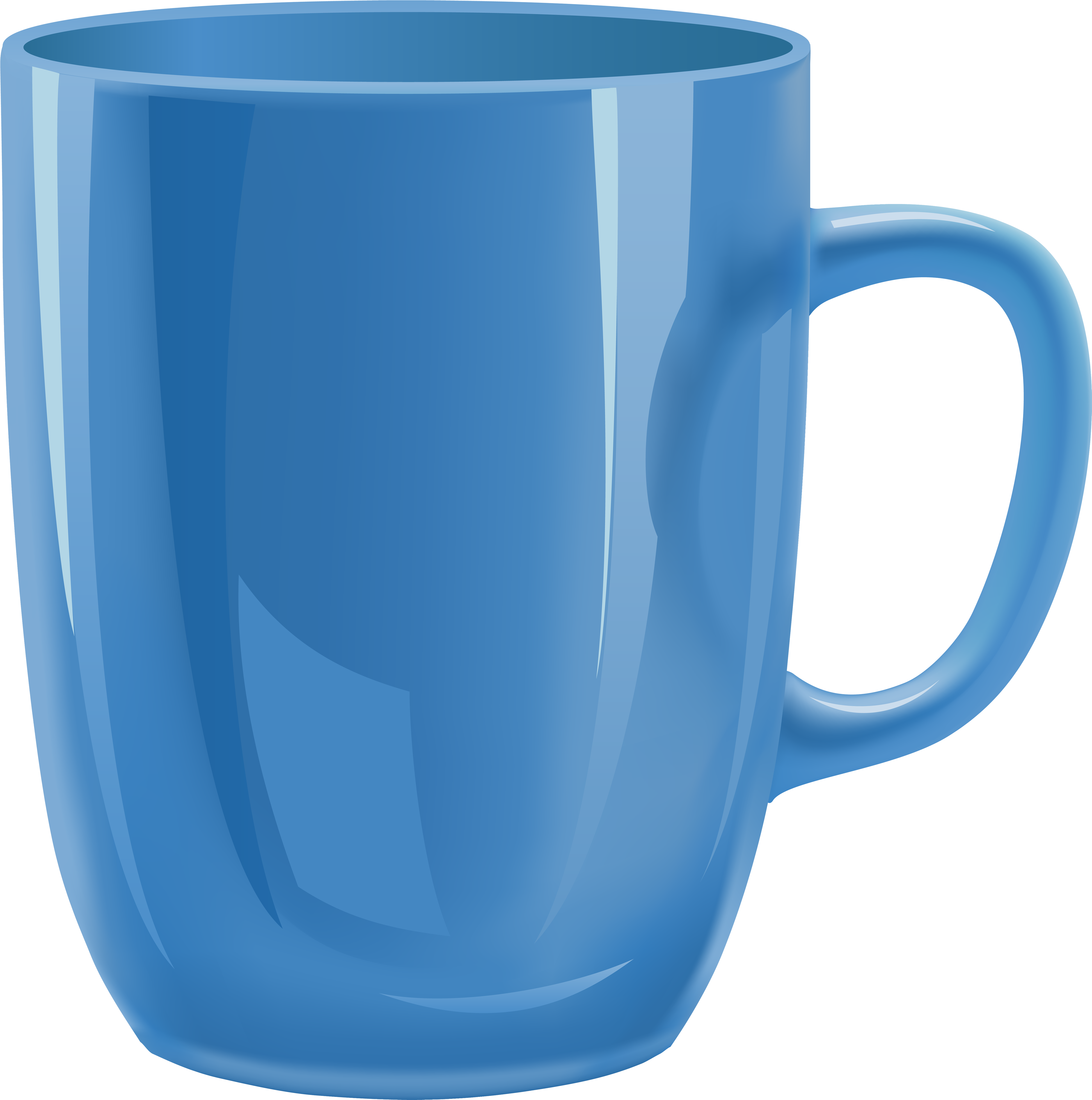 HD Blue Cup Png Clipart