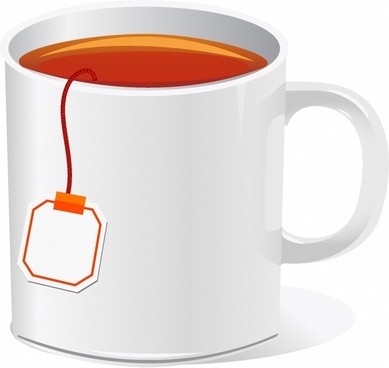Tea cup free vector download