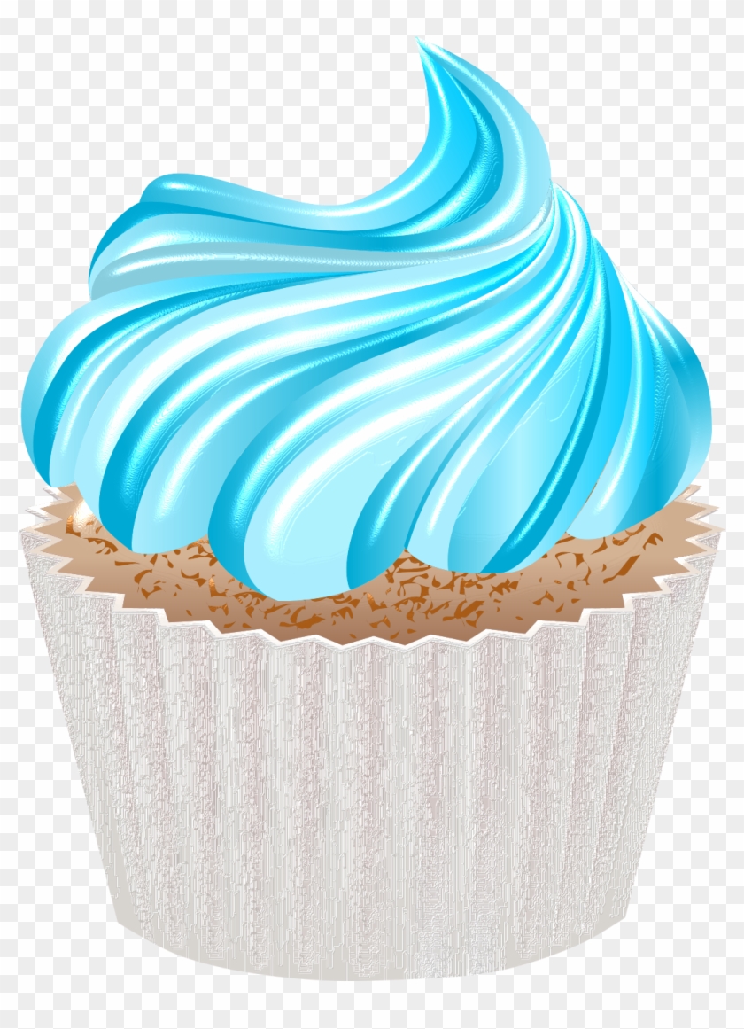 Cupcake blue cupcakes.