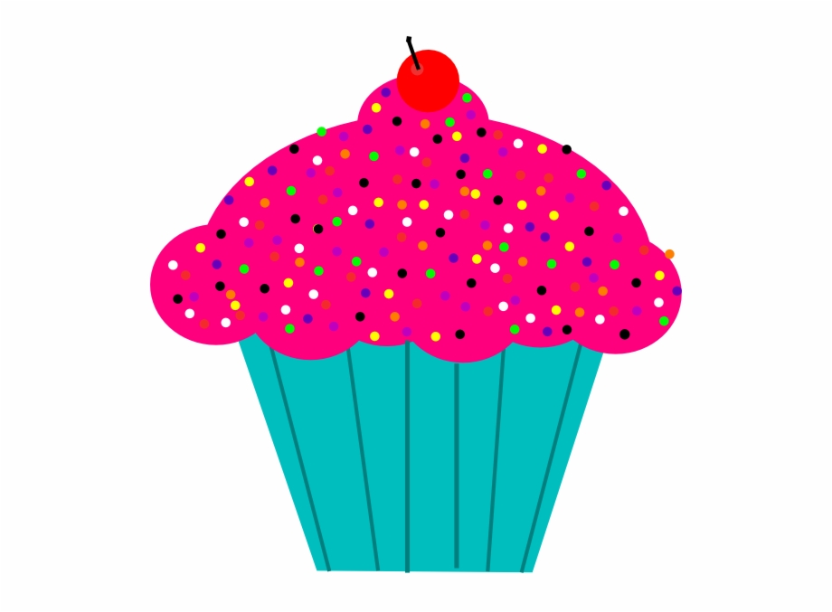 cupcake clipart clear background