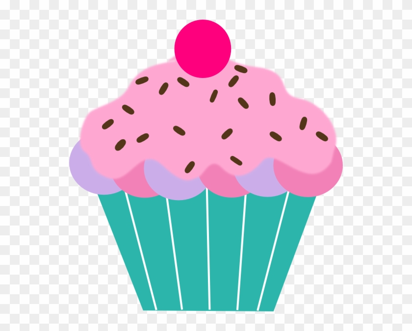 Vanilla Cupcake Clipart colorful cupcake