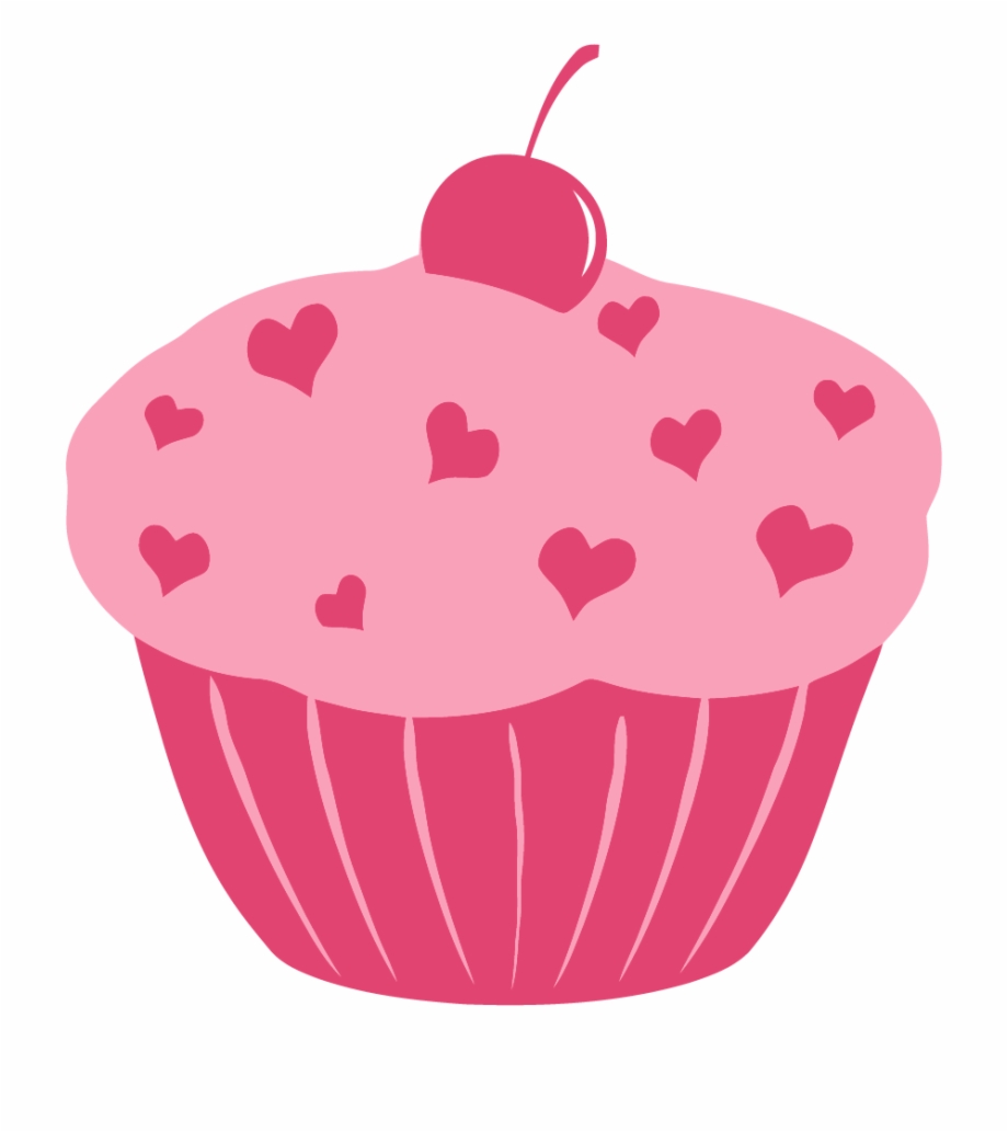 Heart Cupcake Clipart Png