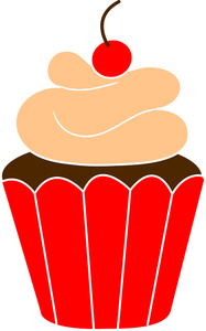 Free cupcakes cliparts.