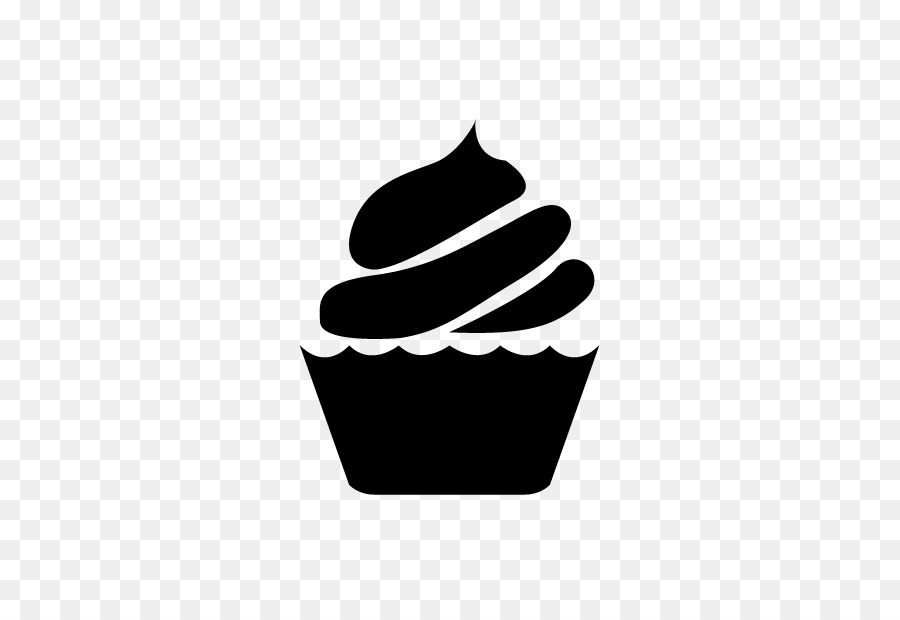 Free cupcake silhouette.