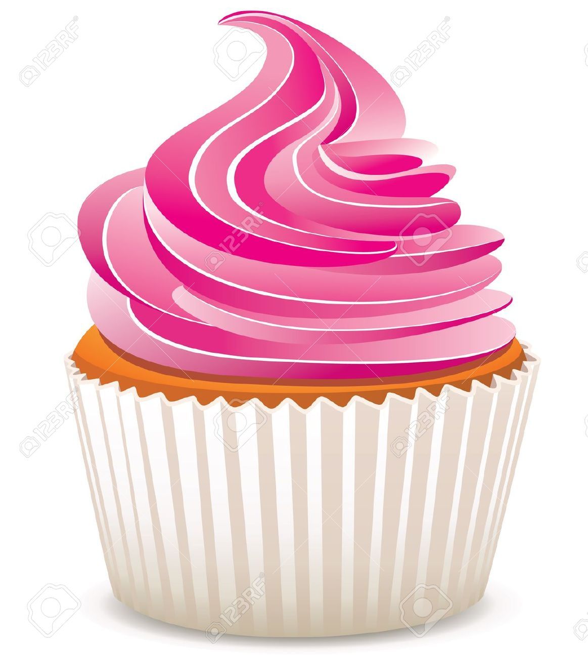 Download Pink Cupcake Clipart