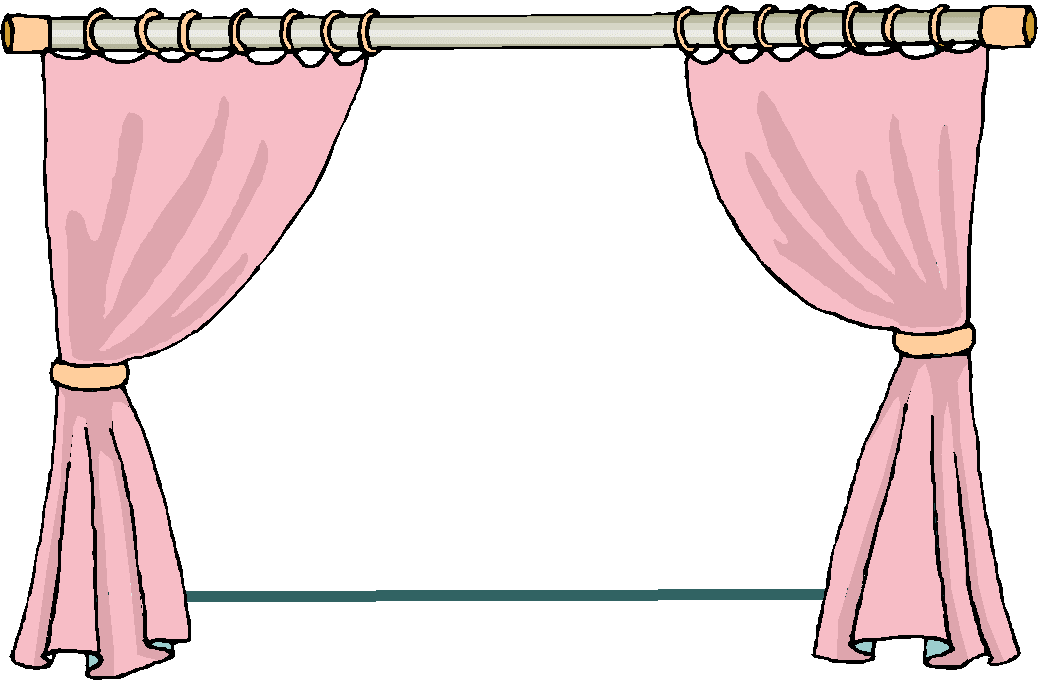 Free curtain cliparts.