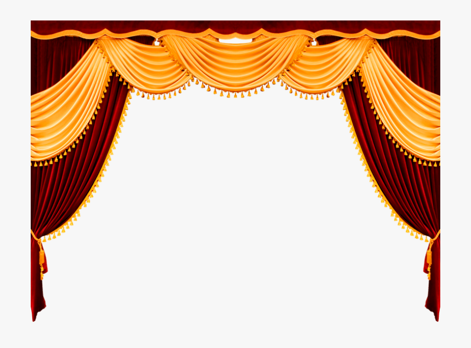 Window With Curtains Clipart