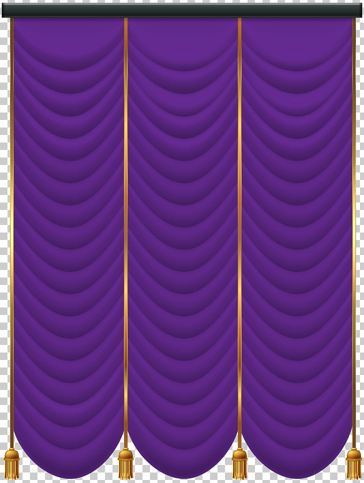 Curtain Window treatment Window blind Blackout, Purple