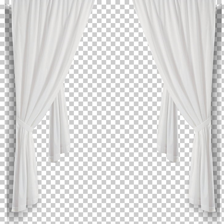 Curtain Black and white Structure, White curtains, white