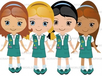 Girl Scouts Clip Art