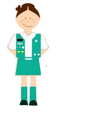 SVGs girl scout